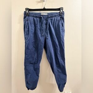 GAP Men’s Navy Jogger Pants XS Casual Drawstring